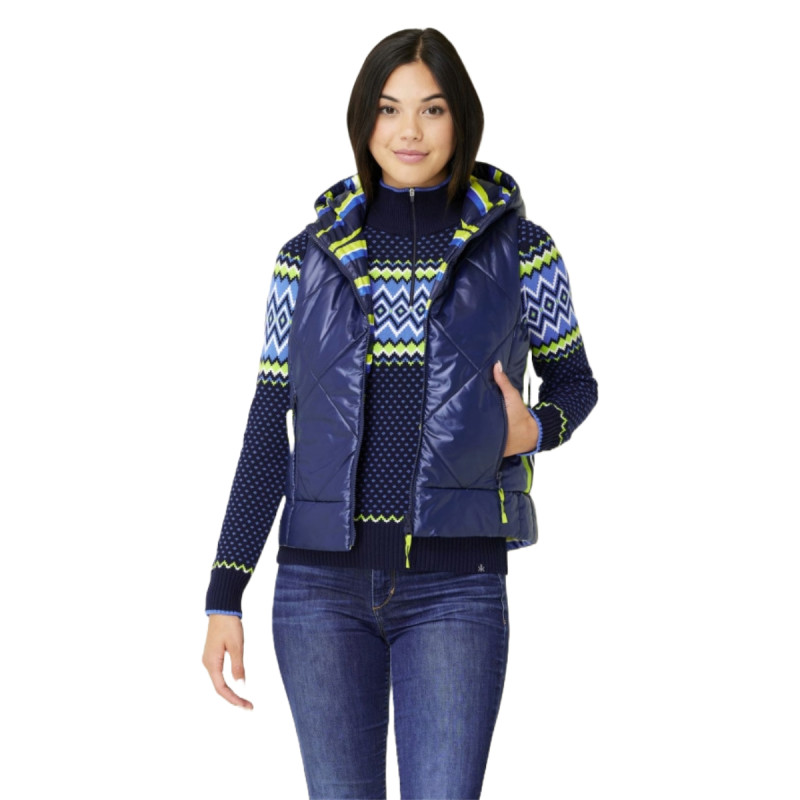 Dámska vesta Krimson Klover REVERSIBLE  - tmavo modrá