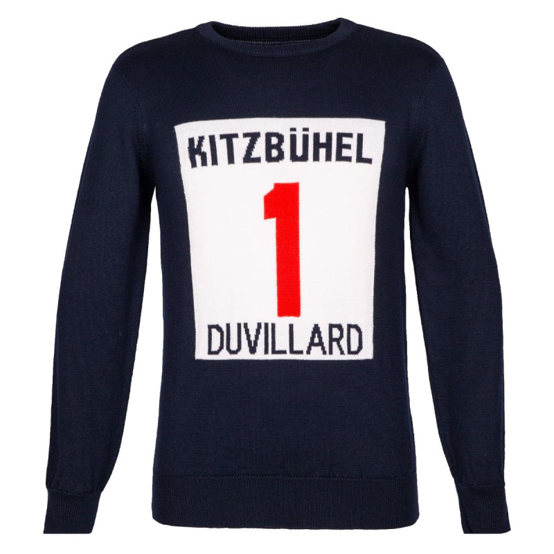 Pánsky sveter Duvillard PHILIP  - tmavo modrá