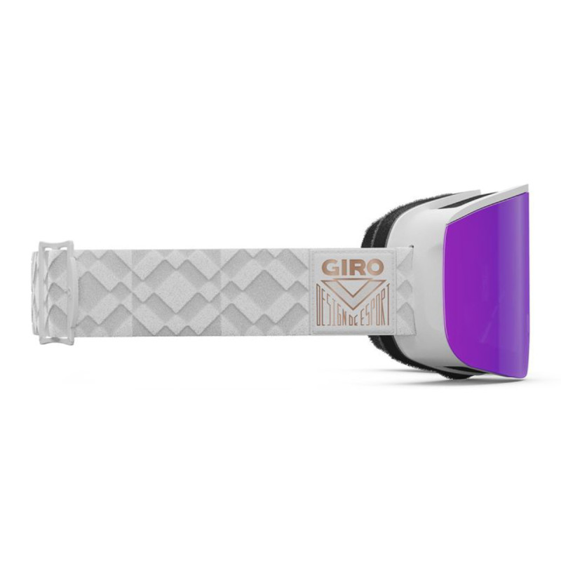 Dámske lyžiarske okuliare Giro ELLA - WHITE LIMITLESS (2 ZORNÍKY)  - biela