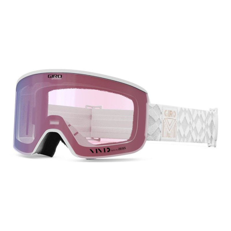 Dámske lyžiarske okuliare Giro ELLA - WHITE LIMITLESS (2 ZORNÍKY)  - biela