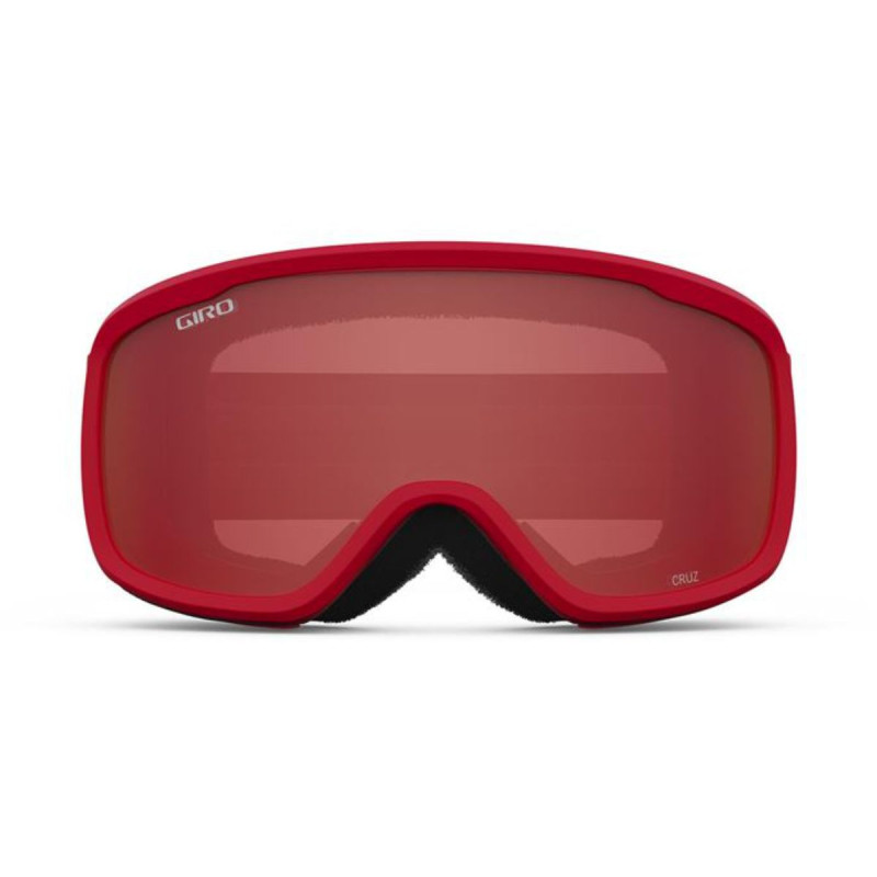 Lyžiarske okuliare Giro CRUZ - RED WHITE WORDMARK  - červená