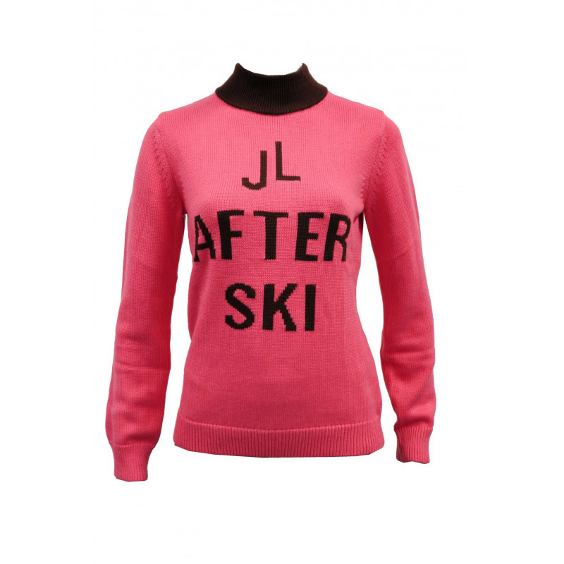 Dámský svetr J.Lindeberg KAYLA WOOL COOLMAX  - růžová