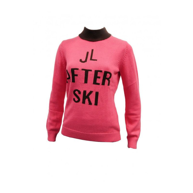 Dámský svetr J.Lindeberg KAYLA WOOL COOLMAX  - růžová