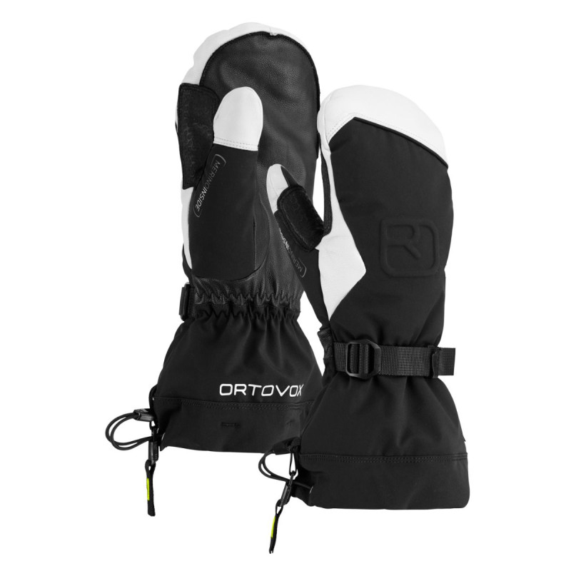 Pánske rukavice Ortovox MERINO FREERIDE MITTEN  - čierna
