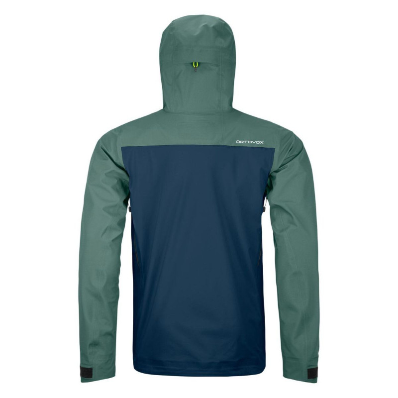 Pánska bunda Ortovox 3L RAVINE SHELL JACKET  - tmavo modrá