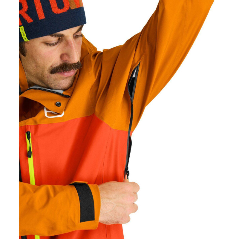 Pánska bunda Ortovox 3L RAVINE SHELL JACKET  - tmavo modrá