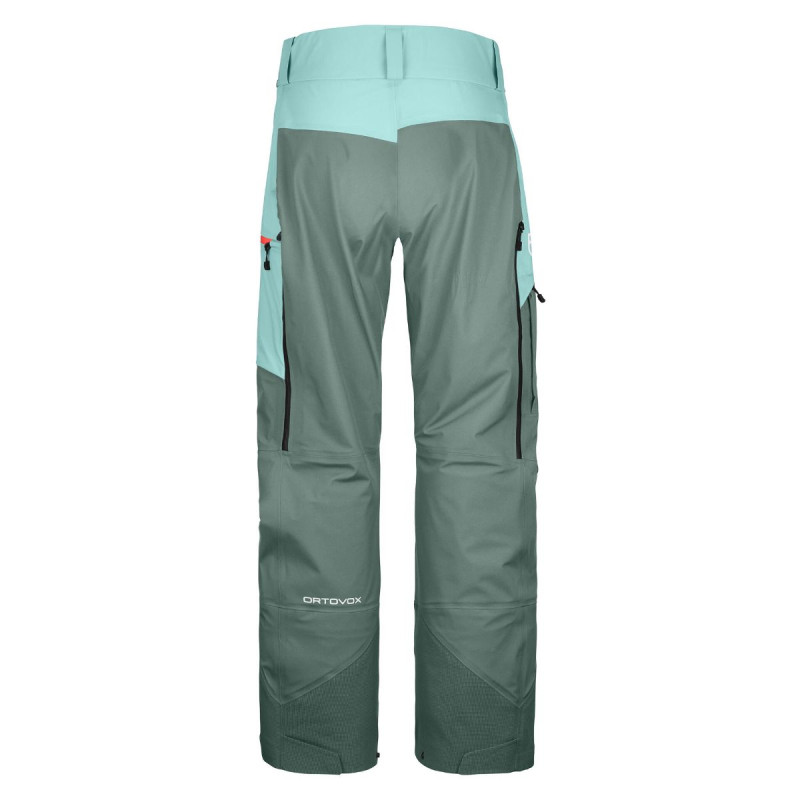 Dámske nohavice Ortovox 3L RAVINE SHELL PANTS  - šedá