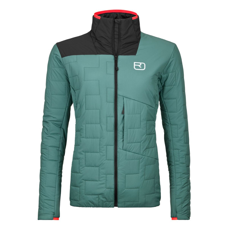 Dámska bunda Ortovox PIZ SEGNAS  - zelená