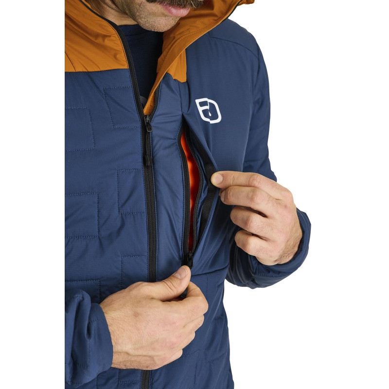 Pánska bunda Ortovox PIZ SEGNAS  - svetlo zelená