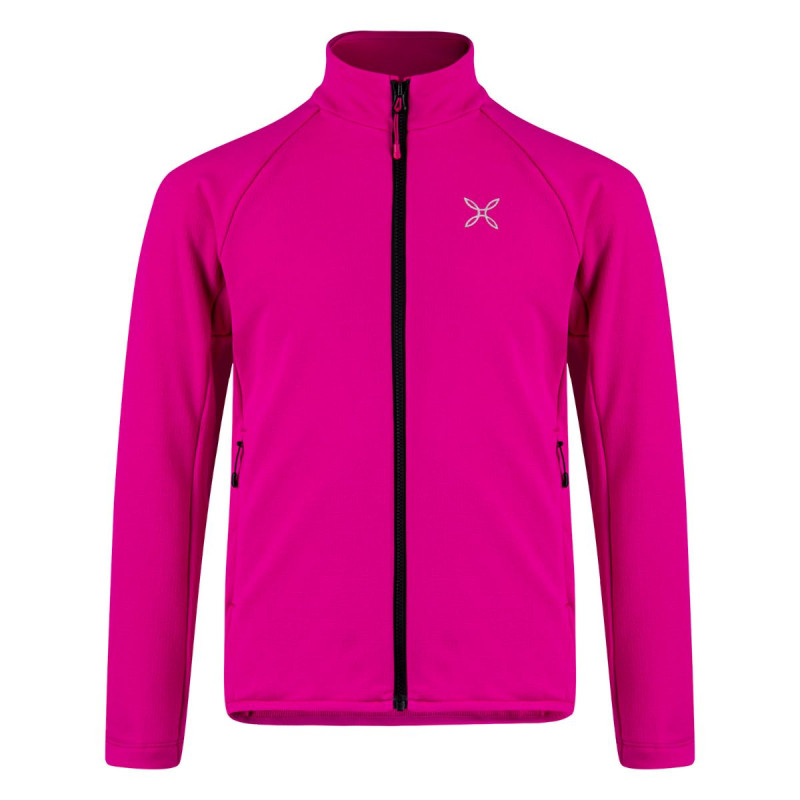 Dievčenská mikina Montura STRETCH MAGLIA  - tmavo ružová
