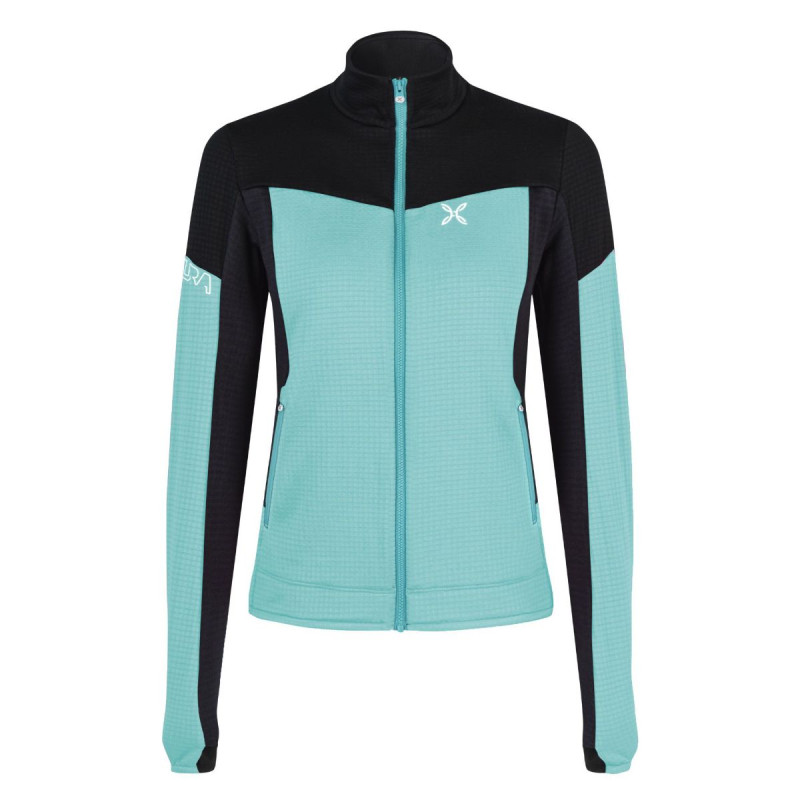 Dámska mikina Montura STRETCH MIND 2 MAGLIA  - svetlo modrá