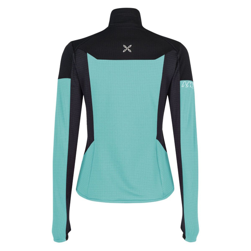 Dámska mikina Montura STRETCH MIND 2 MAGLIA  - svetlo modrá