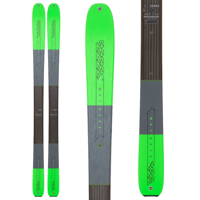 Pánské skialpové lyže K2 WAYBACK 89