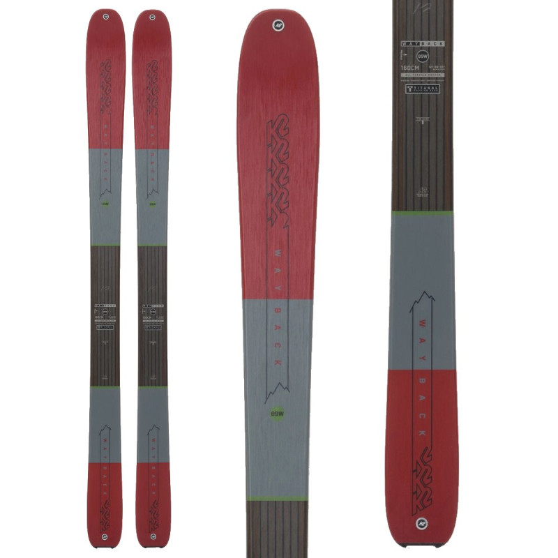 Dámské skialpové lyže K2 WAYBACK 89 W