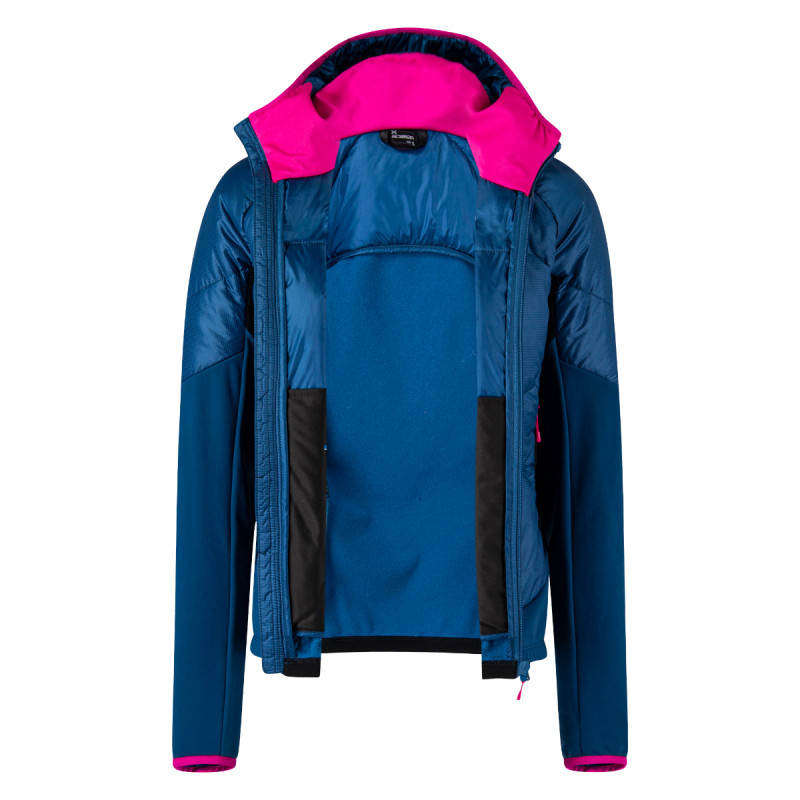 Dámska bunda Montura ENIGMA HYBRID  - tmavo modrá