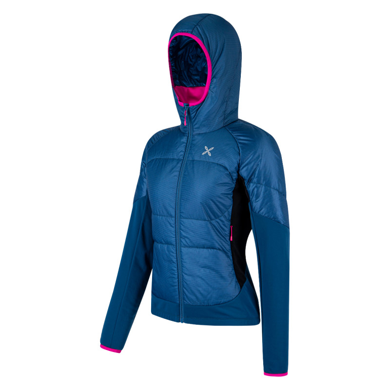 Dámska bunda Montura ENIGMA HYBRID  - tmavo modrá