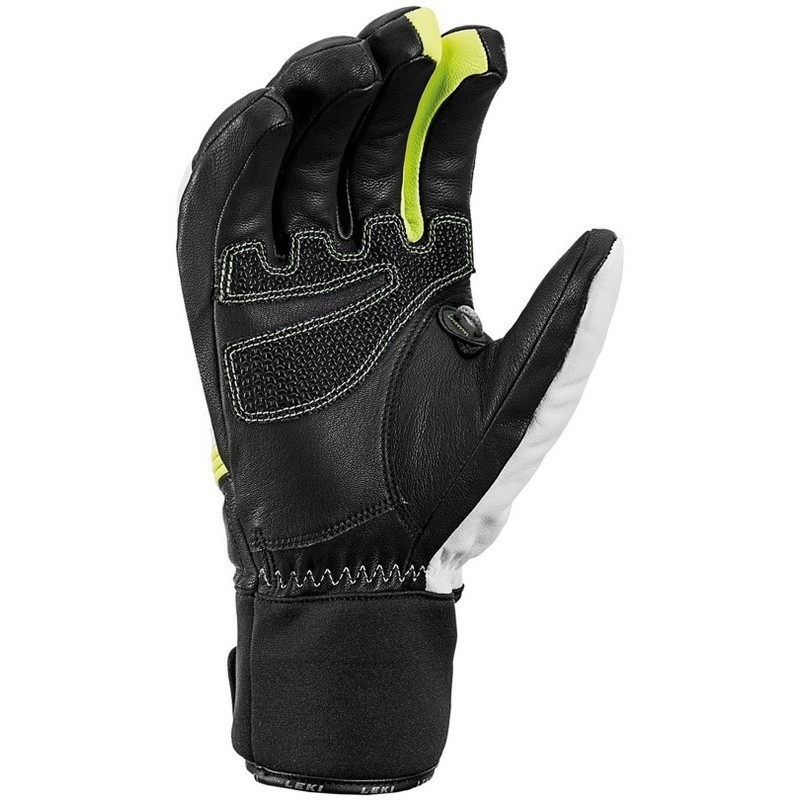 Pánské lyžařské rukavice Leki GRIFFIN PRIME S  - bílá