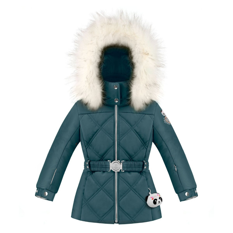 Dievčenská lyžiarská bunda Poivre Blanc W23-1003-BBGL/A  - tmavo zelená