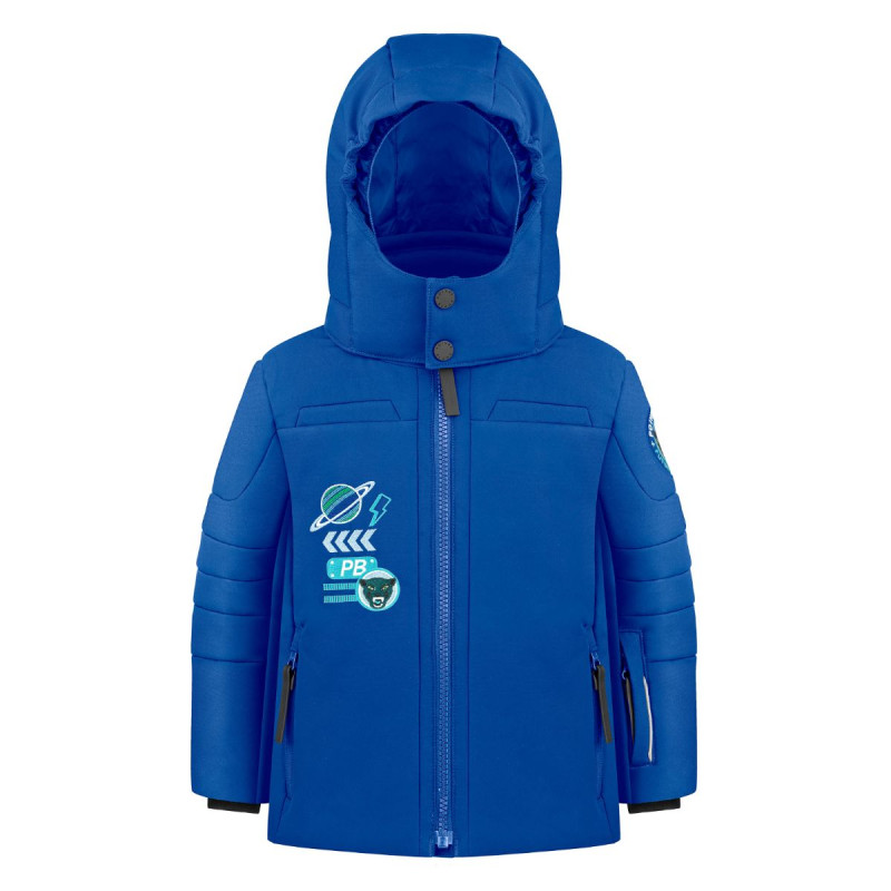 Chlapčenská lyžiarská bunda Poivre Blanc W23-0900-BBBY  - modrá