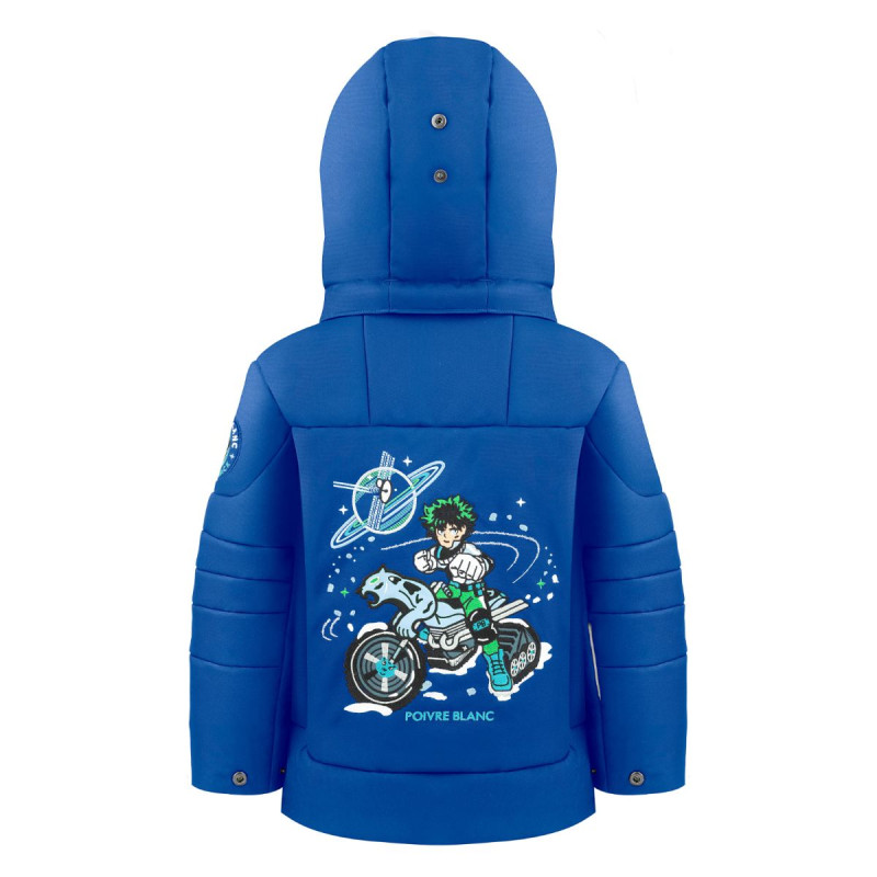 Chlapčenská lyžiarská bunda Poivre Blanc W23-0900-BBBY  - modrá