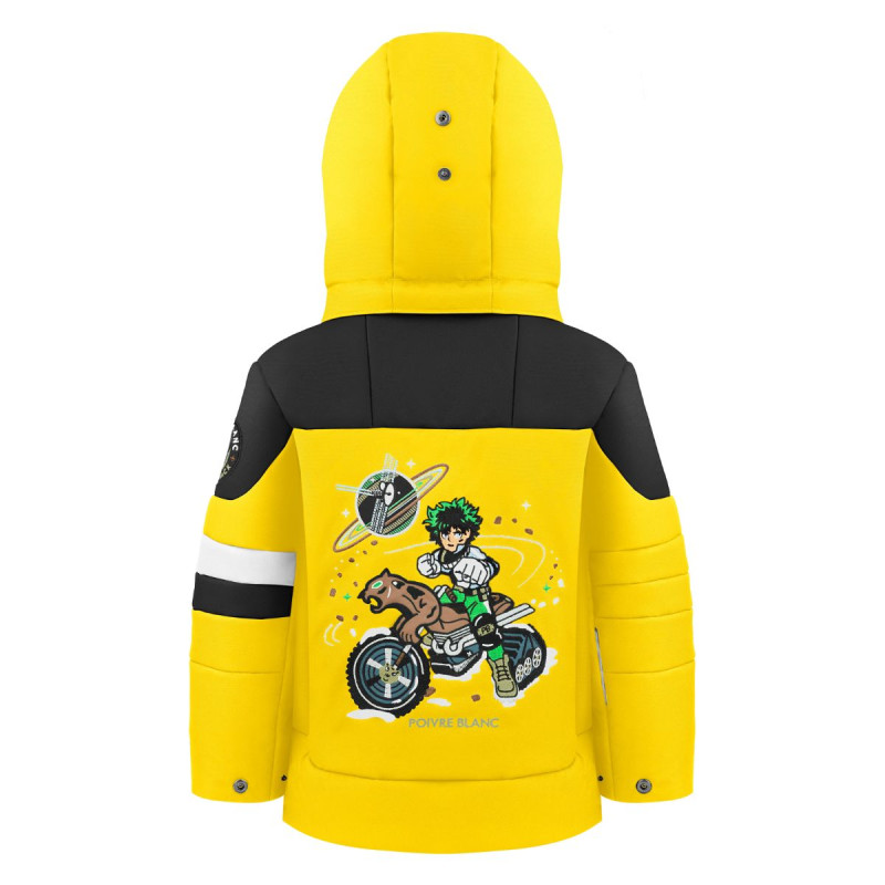 Chlapčenská lyžiarská bunda Poivre Blanc W23-0900-BBBY  - žltá