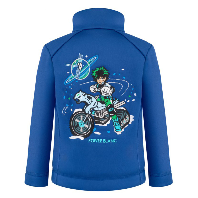 Chlapčenská mikina Poivre Blanc W23-1510-BBBY/A  - modrá