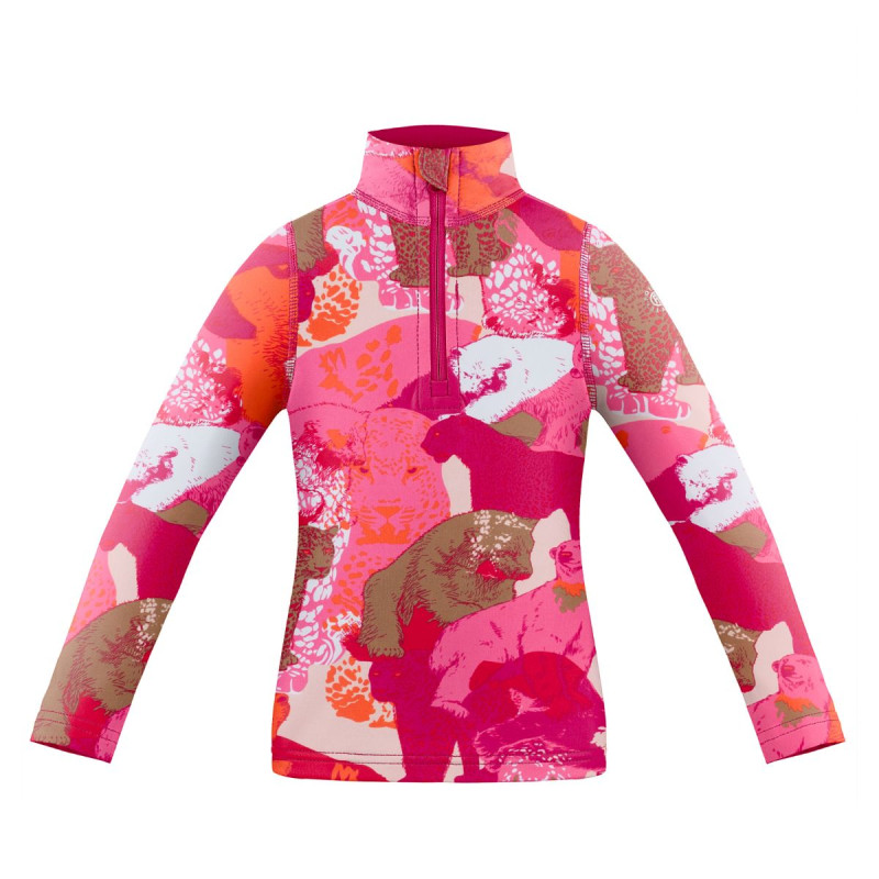 Dievčenská mikina Poivre Blanc W23-1940-BBGL/N  - ružová