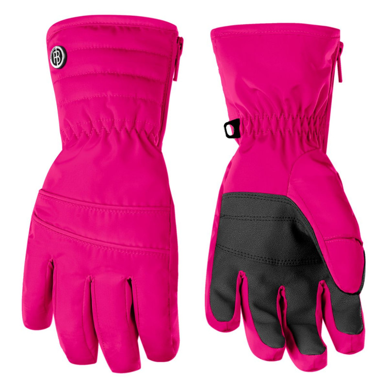Dievčenské lyžiarské rukavice Poivre Blanc W23-1070-JRGL SKI  - tmavo ružová