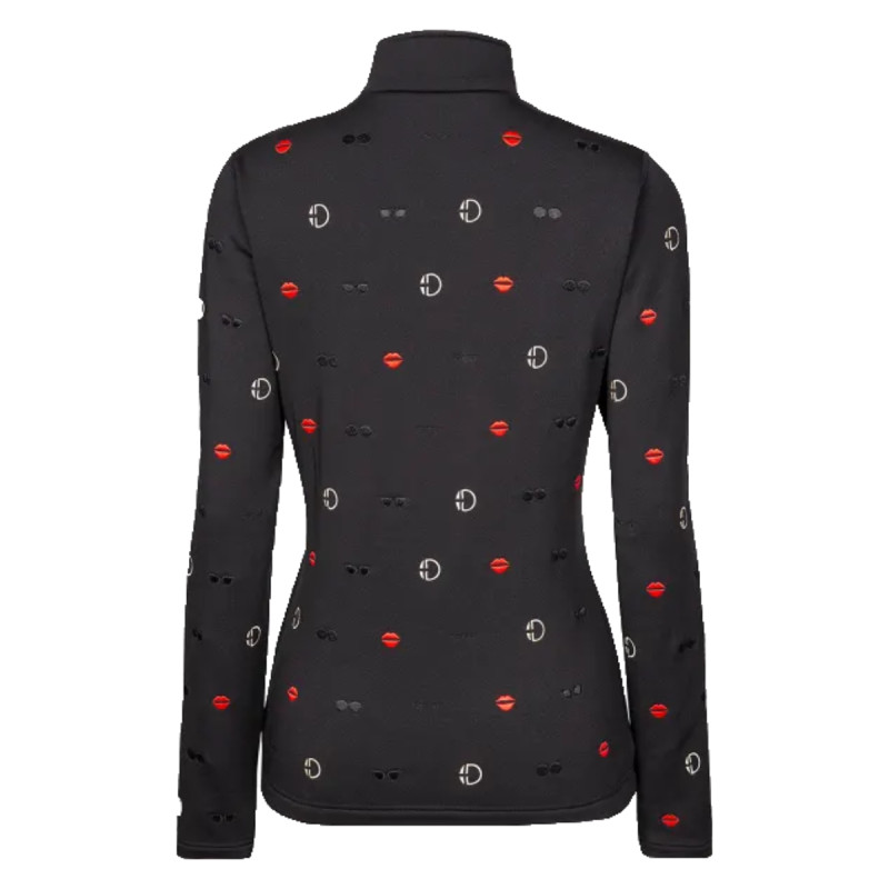 Dámska mikina Duvillard MORGANE  - čierna