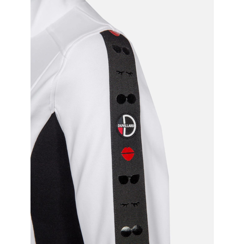 Dámska mikina Duvillard MARGO  - biela