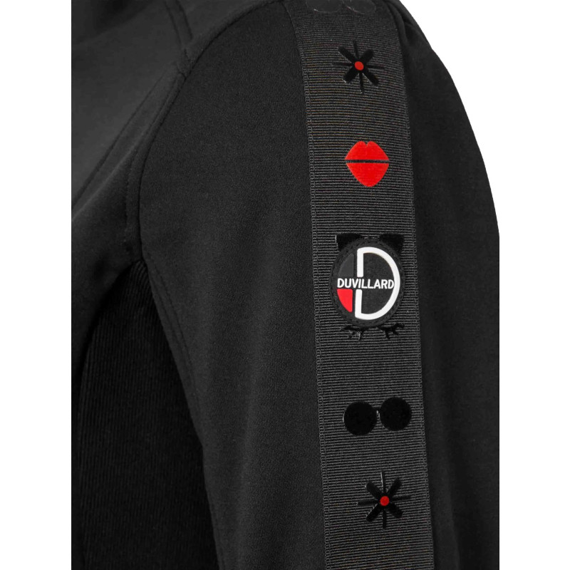 Dámská mikina Duvillard MARGO  - černá