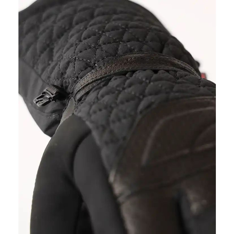 Vyhrievané rukavice Lenz 6.0 FINGER  - čierna