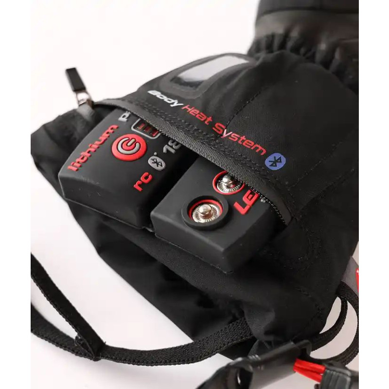 Vyhrievané rukavice Lenz 6.0 FINGER  - čierna