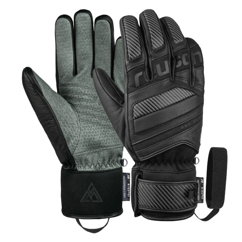 Pánske lyžiarské rukavice Reusch MARCO SCHWARZ  - čierna