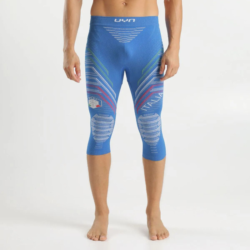 Lyžařské funkční kalhoty UYN NATYON 3.0 ITALY MEDIUM  - tmavě modrá