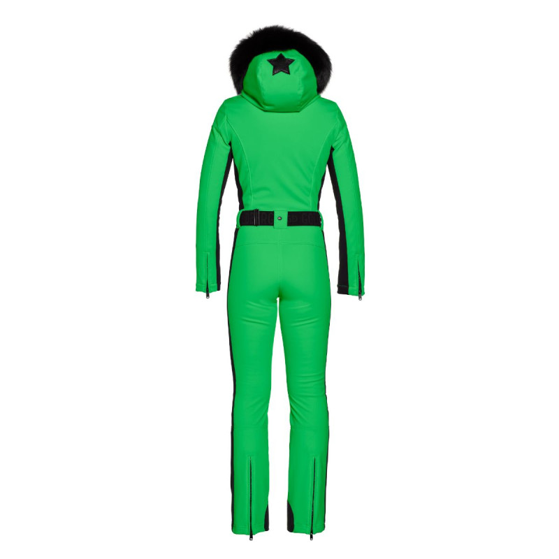 Dámska kombinéza Goldbergh PARRY FAUX BORDER  - zelená