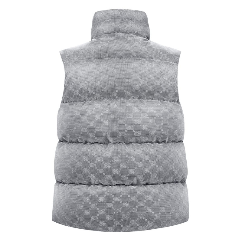 Dámska vesta Poivre Blanc W23-1205-WO/S SYNTHETIC DOWN  - strieborná