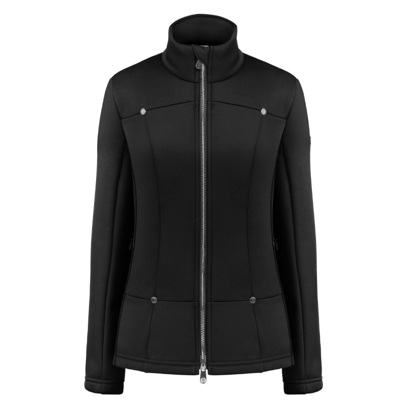 Dámska bunda Poivre Blanc W23-1600-WO MICRO SOFTHSHELL  - čierna