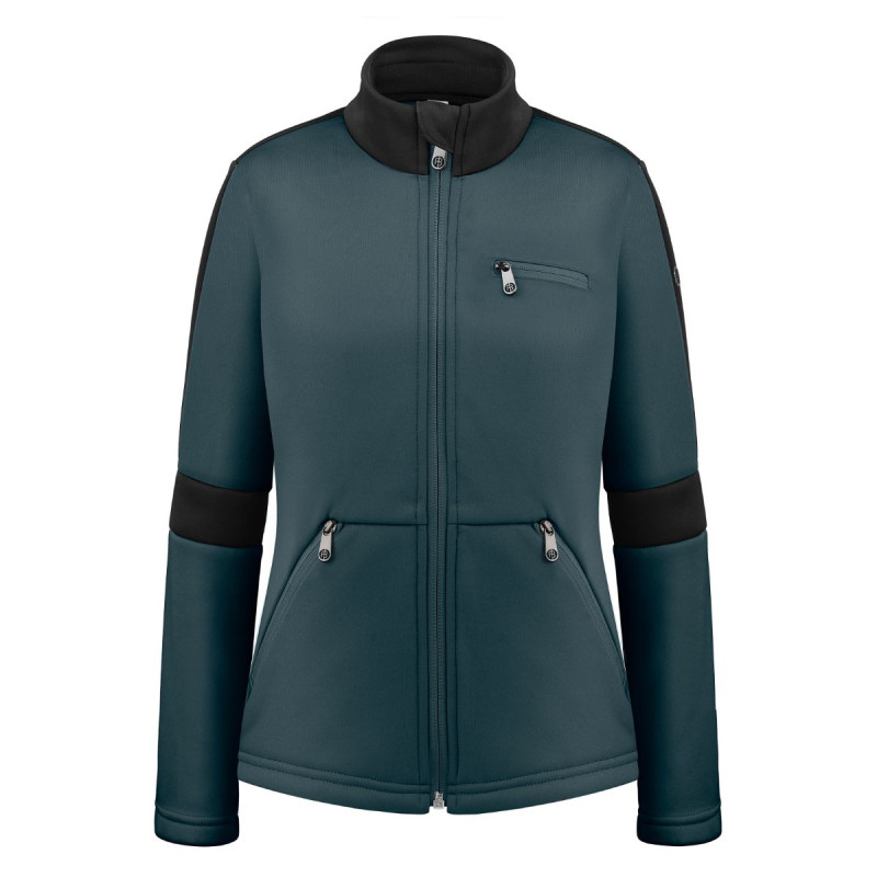 Dámská mikina Poivre Blanc W23-1701-WO/A INTERLOCK F  - tmavě zelená