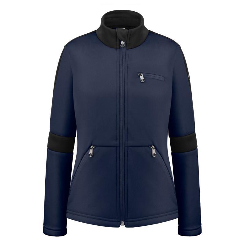 Dámska mikina Poivre Blanc W23-1701-WO/A INTERLOCK F  - tmavo modrá