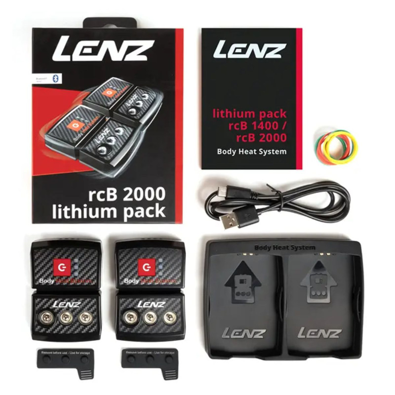 Baterie Lenz LITHIUM PACK RCB 2000 (USB)  - černá