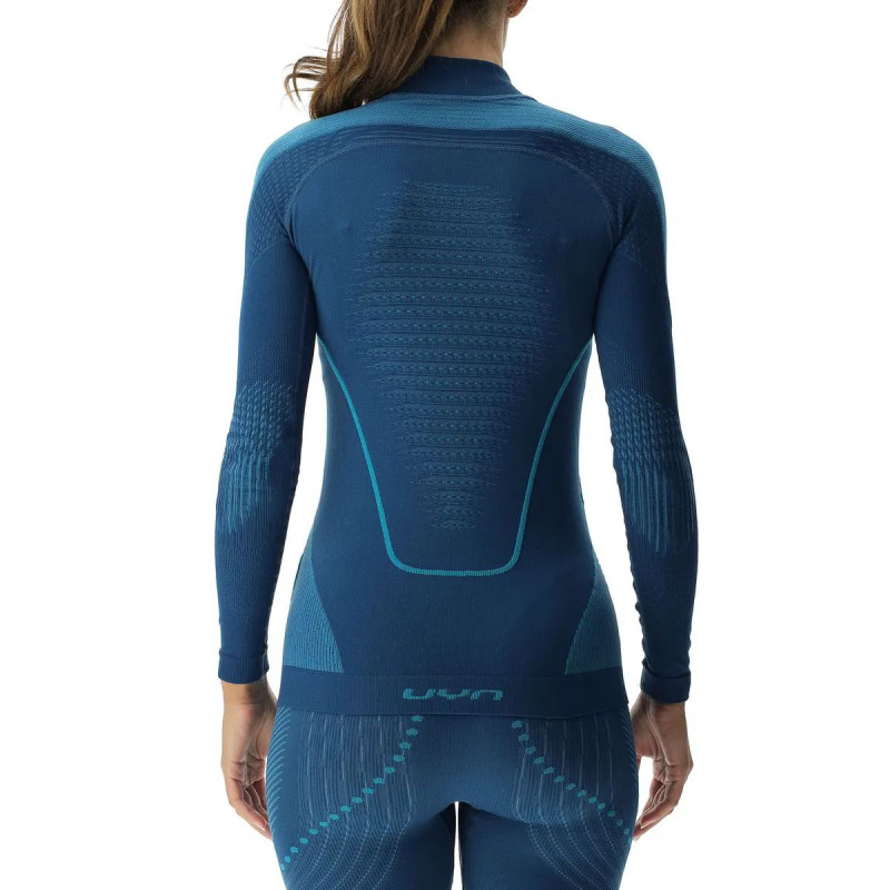 Dámské funkční tričko UYN EVOLUTYON UW SHIRT TURTLE NECK  - modrá