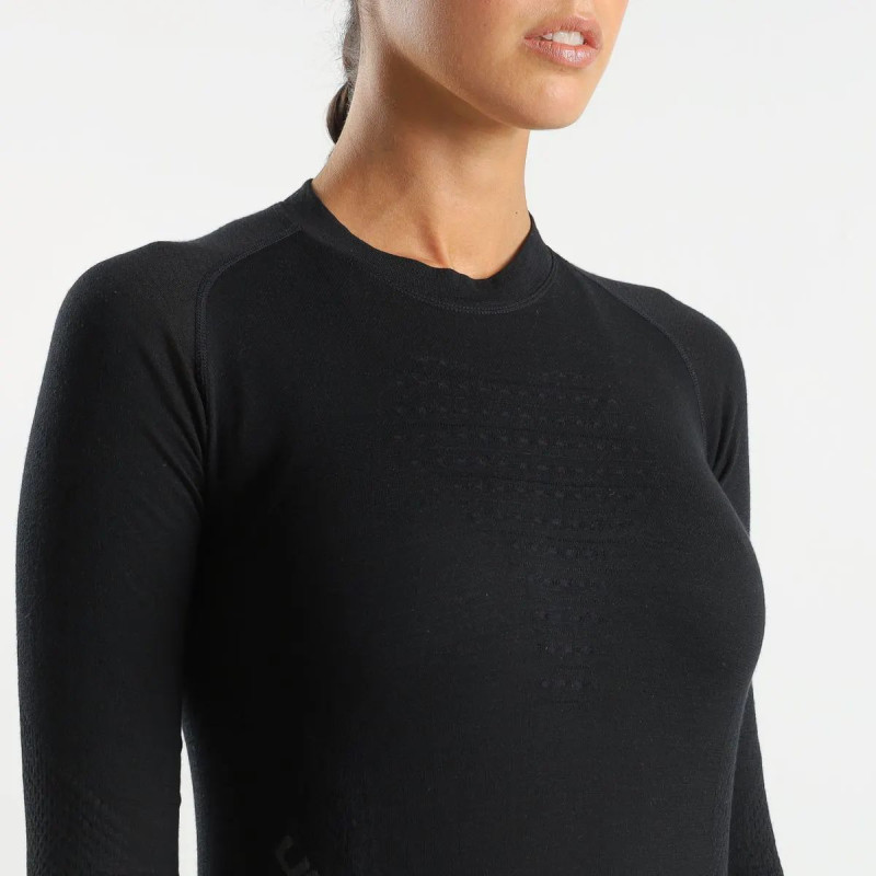 Dámské funkční tričko UYN FUSYON BIOTECH LG SL  - černá