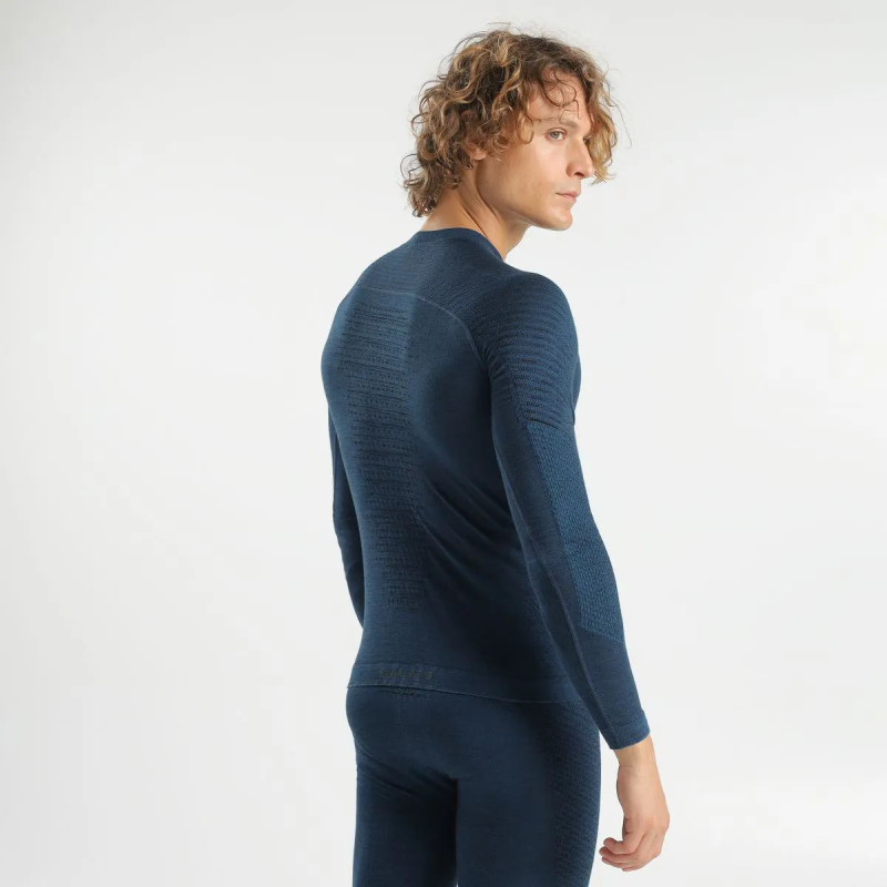 Pánské funkční tričko UYN FUSYON BIOTECH LG SL  - tmavě modrá