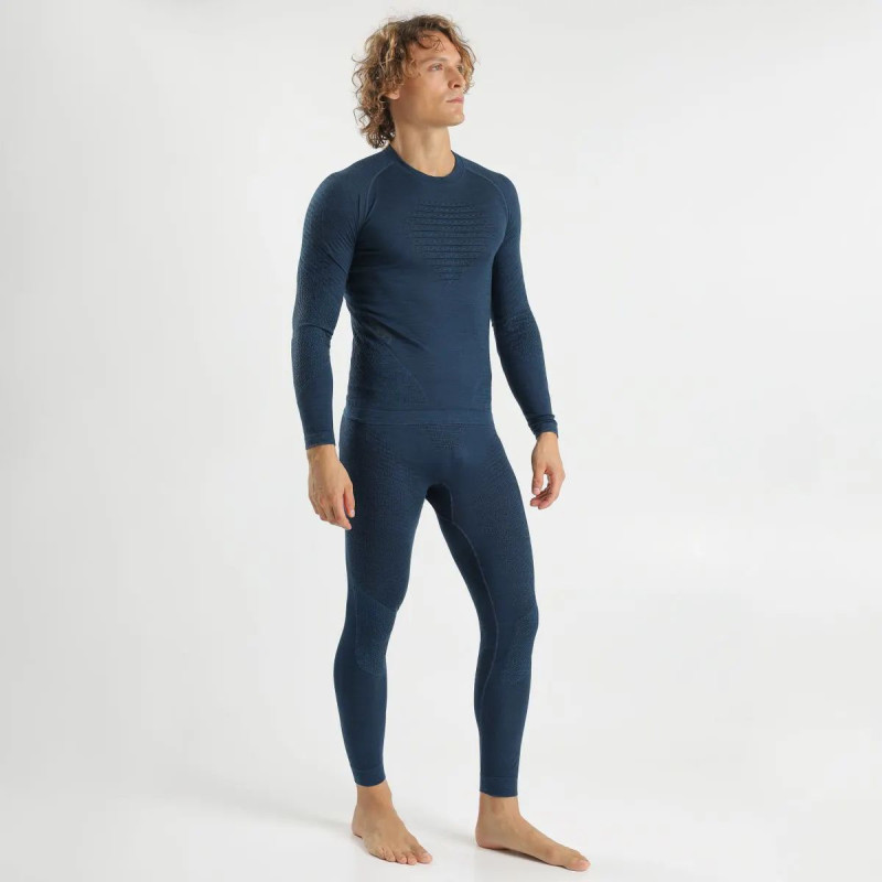 Pánské funkční tričko UYN FUSYON BIOTECH LG SL  - tmavě modrá