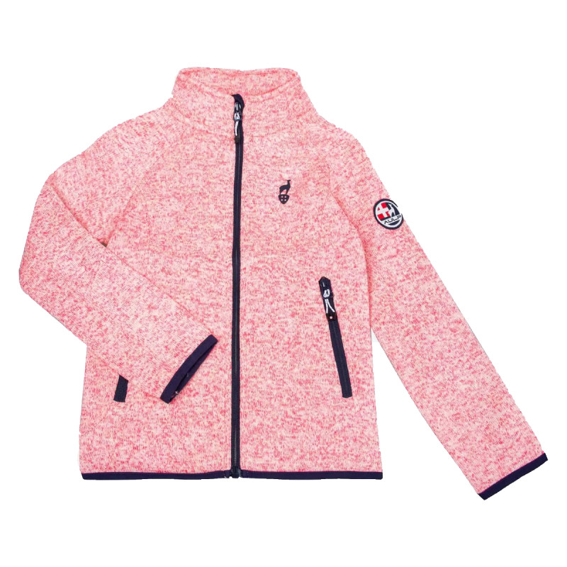 Dievčenská mikina Aulp RAKUN  - ružová