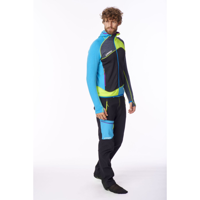 Pánske nohavice Crazy RESOLUTION  - čierna