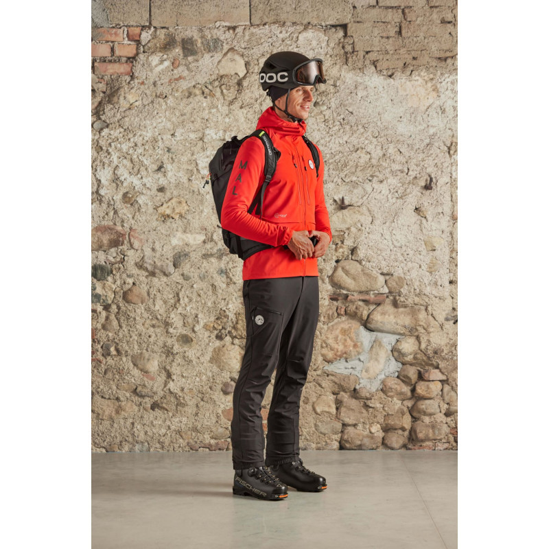 Pánské skialpové kalhoty Maloja SCHNEEFINKM.  - černá