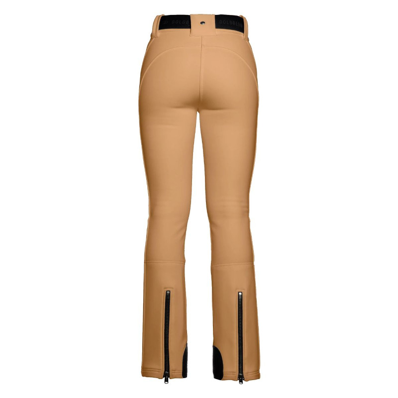 Dámske lyžiarské nohavice Goldbergh PIPPA  - svetlo hnedá