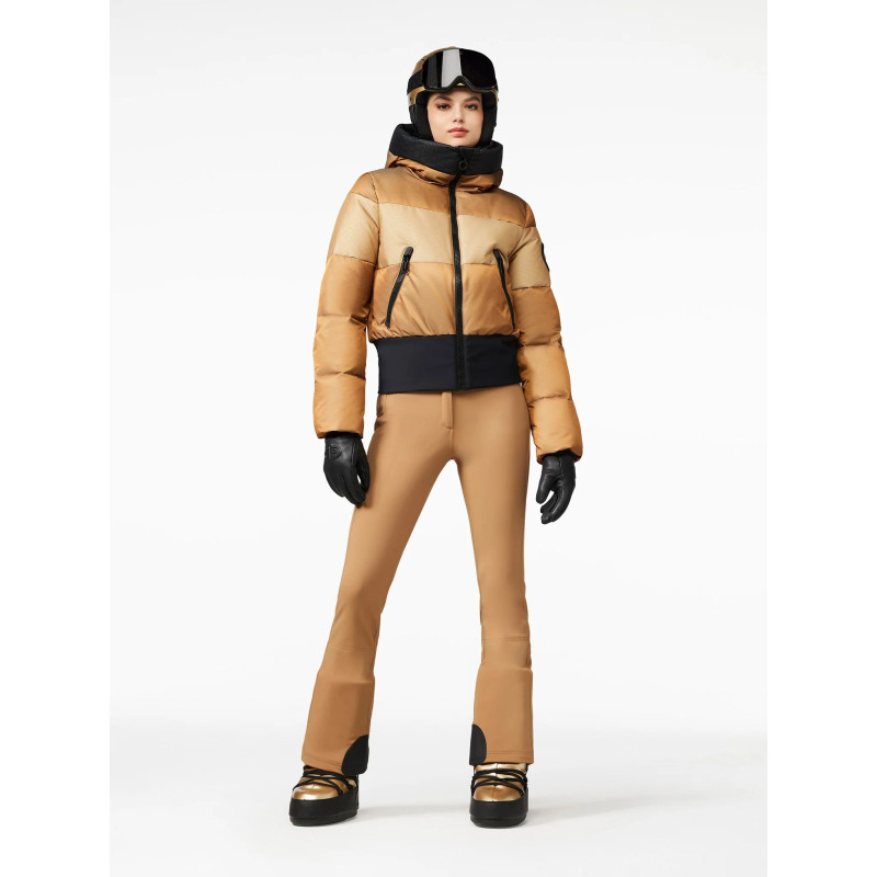 Dámske lyžiarské nohavice Goldbergh PIPPA  - svetlo hnedá